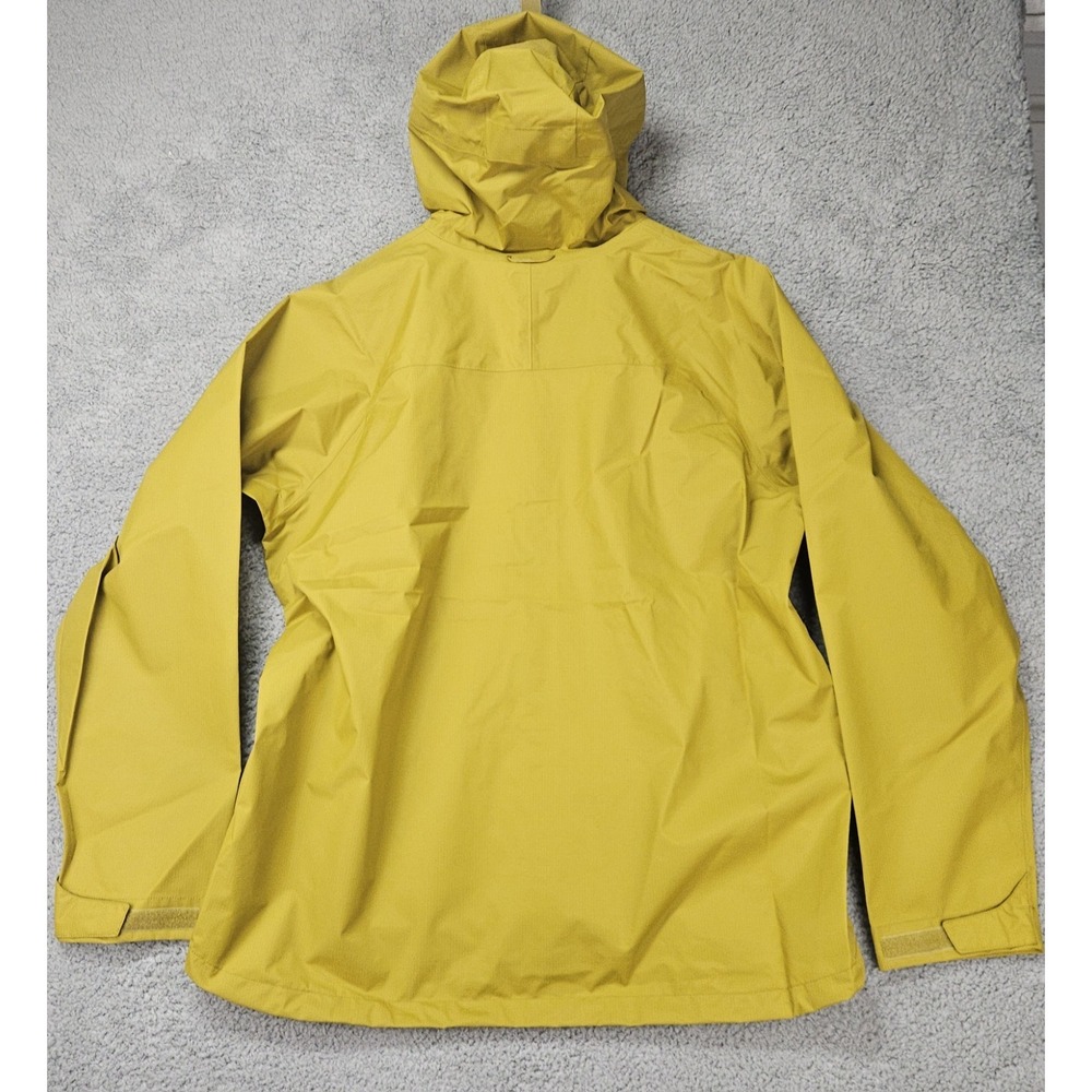 Mountain Hardwear Threshold Rain Jacket Men's XXL Desert Yellow Dry Q Core NWT - Picture 4 of 15